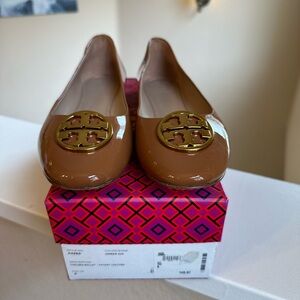 Tory Burch Chesea Ballet Patent Leather flats size 8
